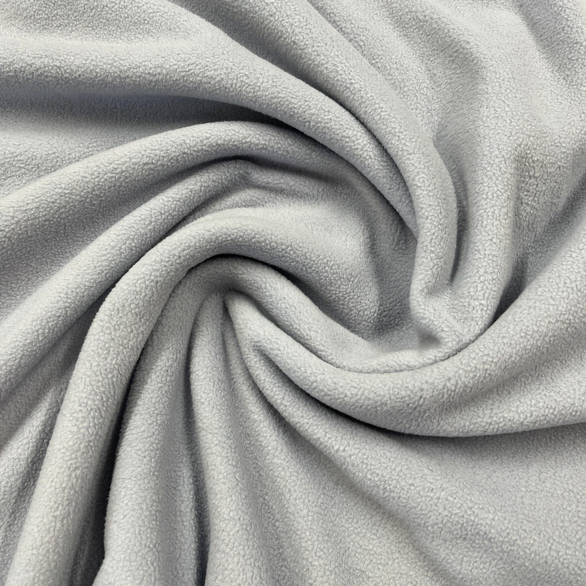 Blue Smoke Microfleece Fabric - 250 GSM - Nature's Fabrics