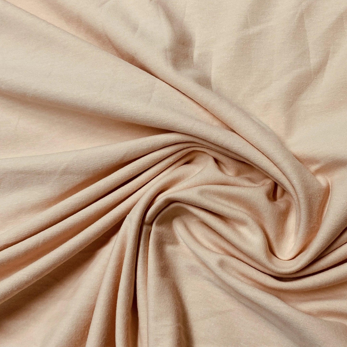 Blush Cotton/Spandex Jersey Fabric - Nature's Fabrics