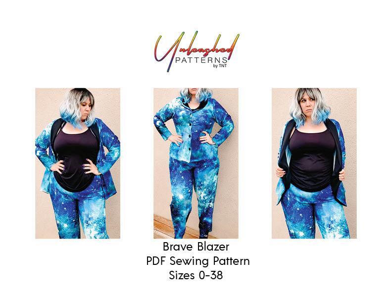Brave Blazer Sewing Pattern – Nature's Fabrics