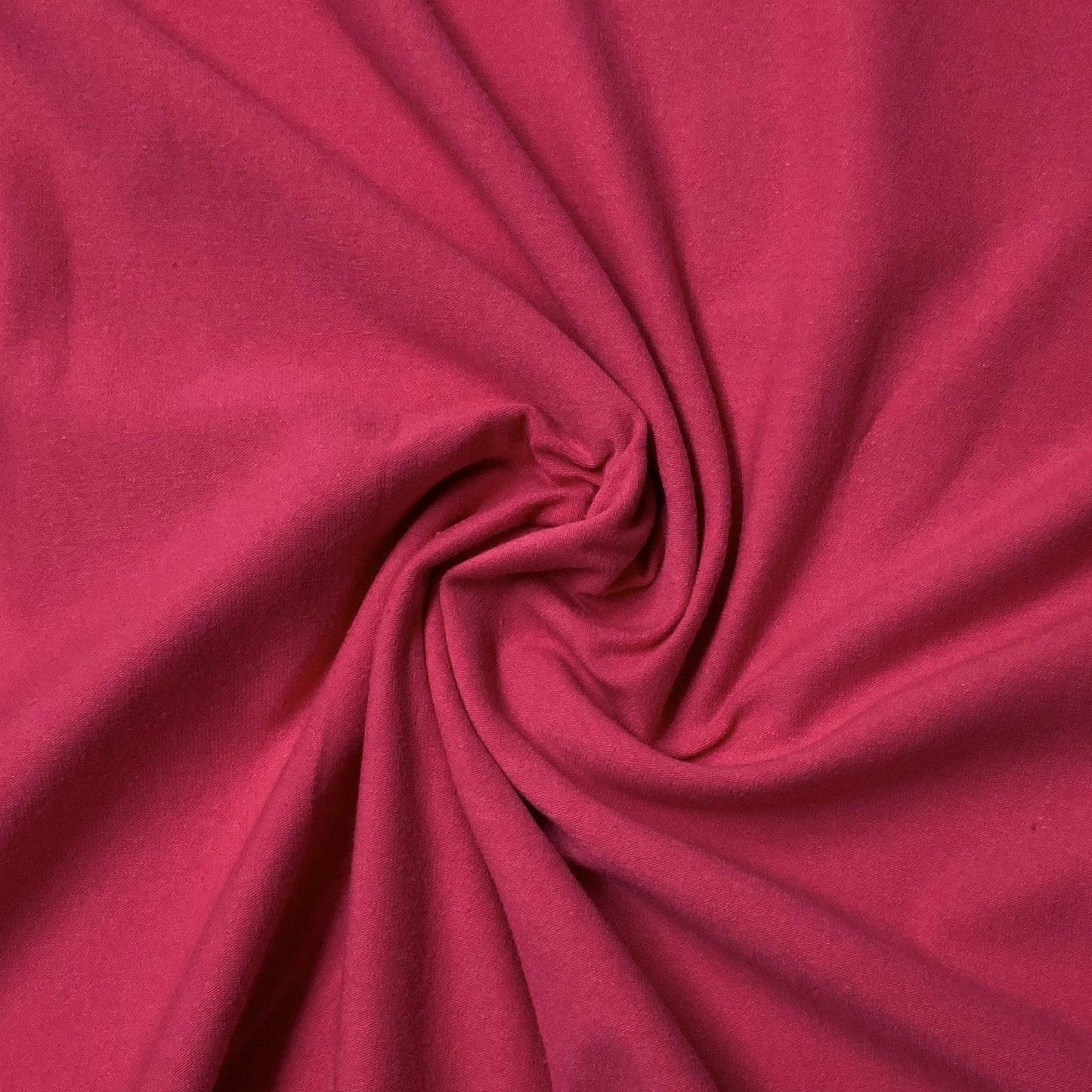 Bright Coral Cotton/Spandex Jersey Fabric - 240 GSM - Nature's Fabrics