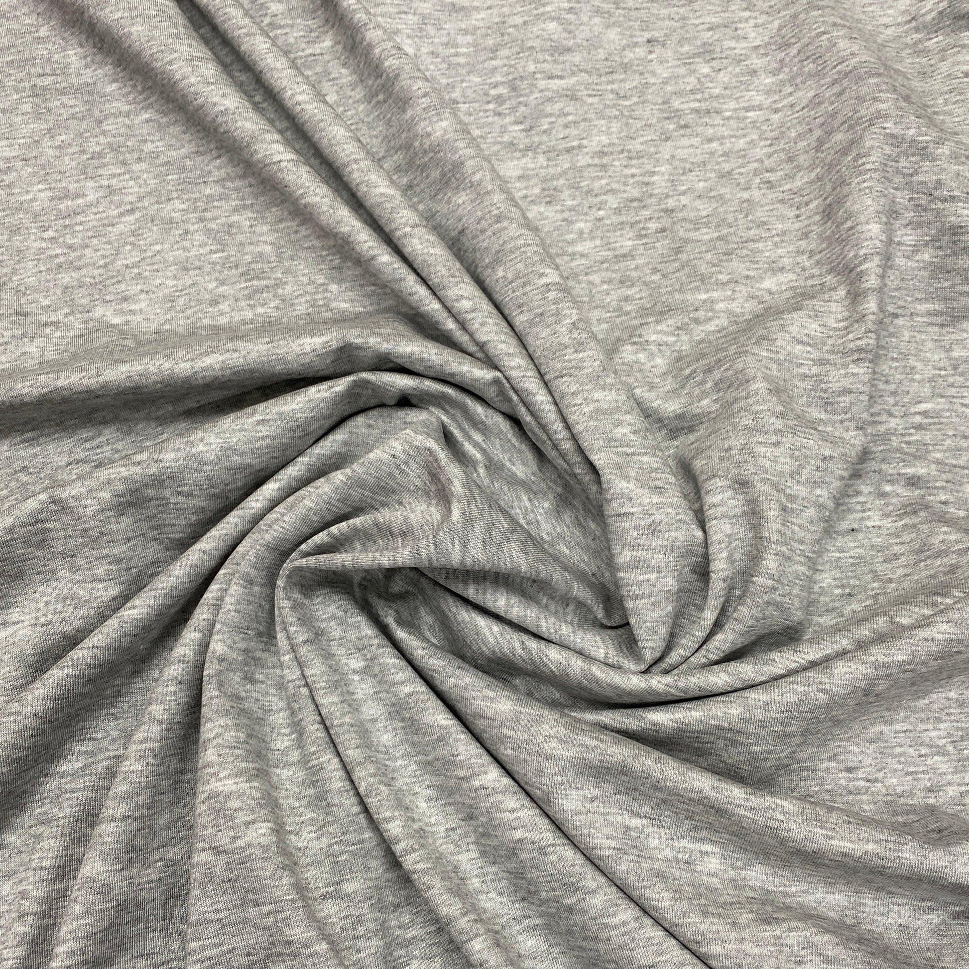 Cambridge Light Gray Tencel/Spandex Jersey Fabric - 200 GSM - Nature's Fabrics
