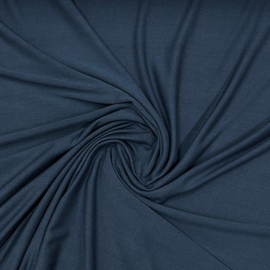 Captain Blue Bamboo/Spandex Jersey Fabric- 250 GSM by Telio - Nature's Fabrics