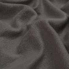 Charcoal Microfleece Fabric - 250 GSM - Nature's Fabrics