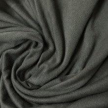 Darkest Gray Hemp Stretch Jersey Fabric - 240 GSM -$11.70/yd - Rolls - Nature's Fabrics
