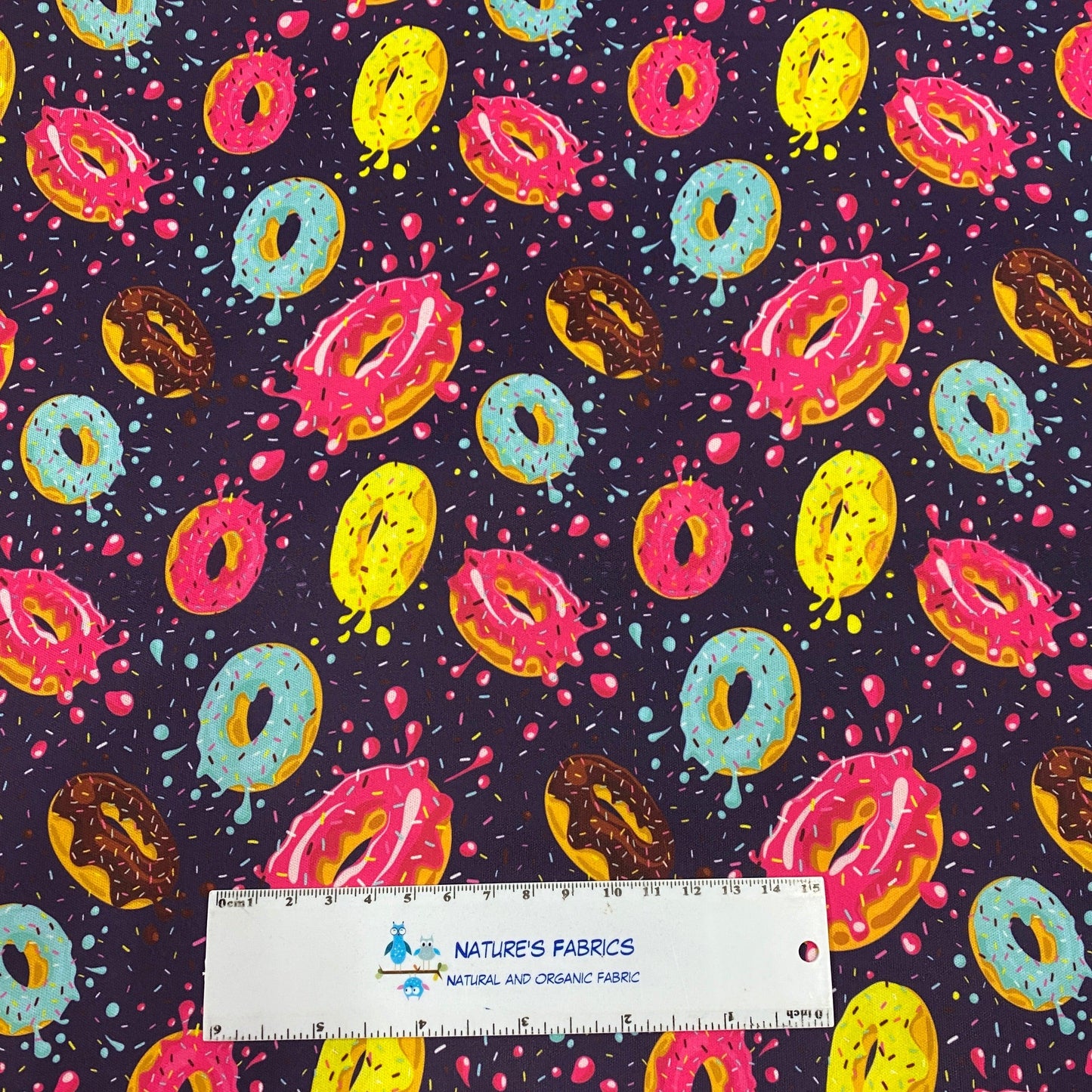 Donuts on 1 mil PUL Fabric - Made in the USA - Nature's Fabrics