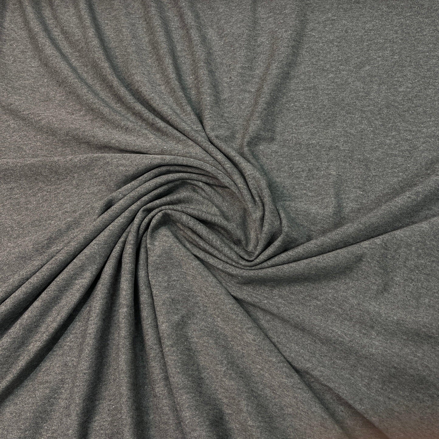 Duke Gray Heather Rayon/Spandex Jersey Fabric - Nature's Fabrics