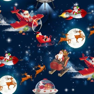 Flyng Santa 1 mil PUL Fabric - Made in the USA - Nature's Fabrics
