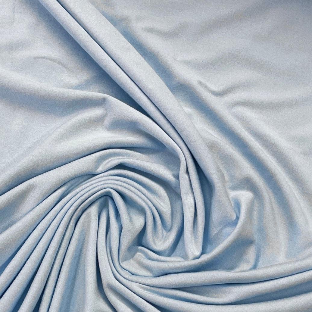 Frost Blue Bamboo/Spandex Jersey Fabric - Nature's Fabrics