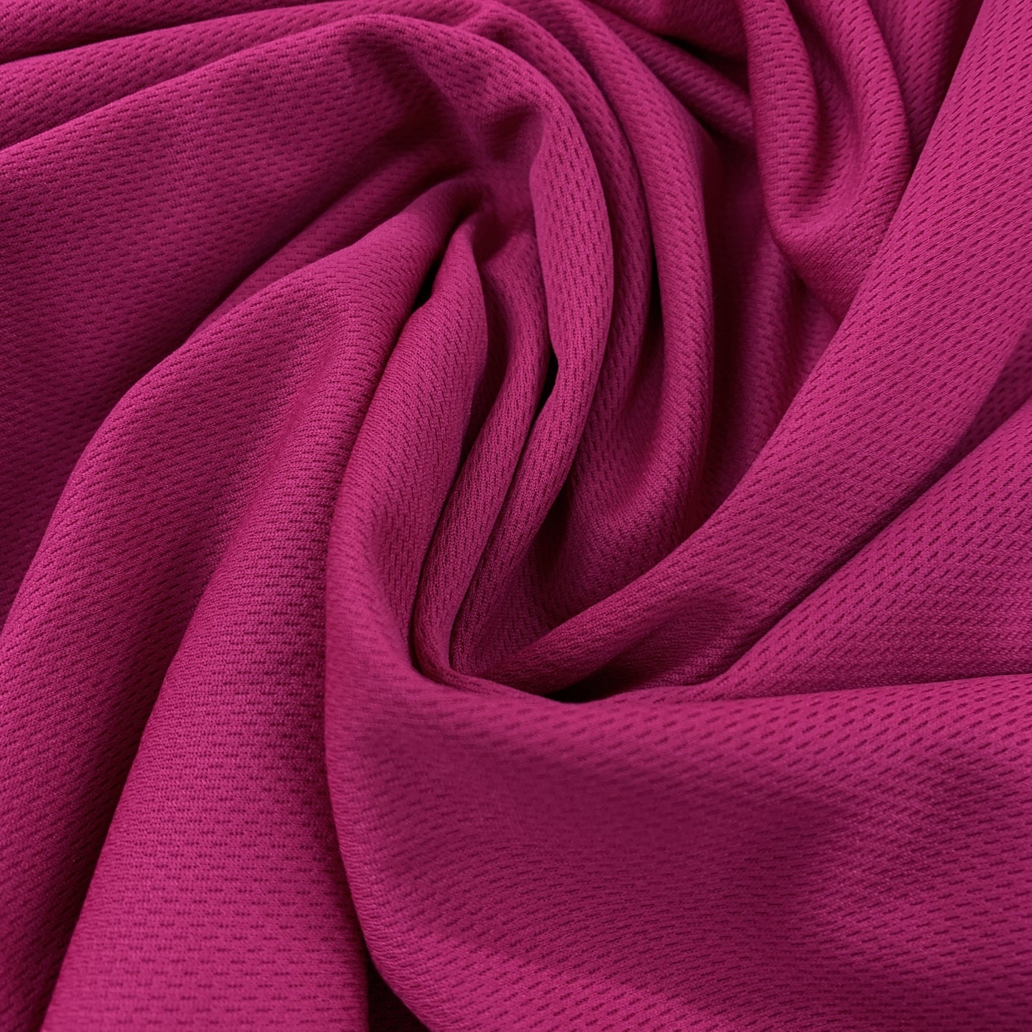 Fuchsia Polyester Athletic Wicking Jersey - Nature's Fabrics