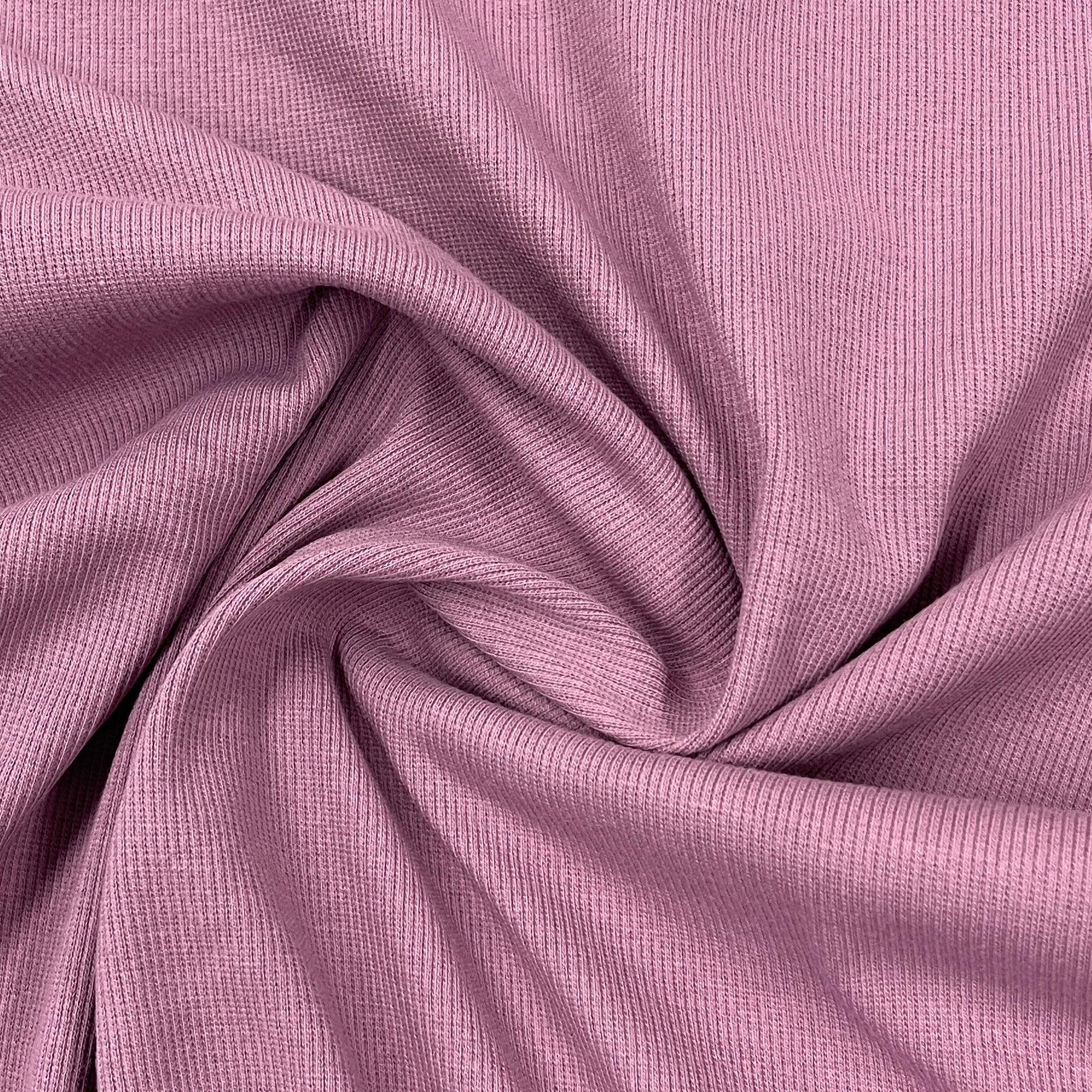 Ginger Organic Cotton/Spandex Rib Knit Fabric - 2x2 - Nature's Fabrics