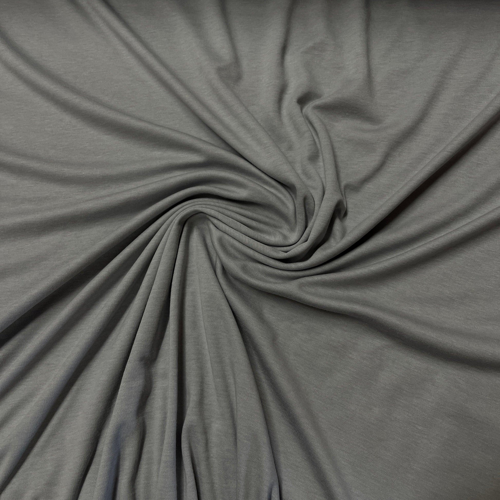 Gray Bamboo Jersey Fabric - 220 GSM - Nature's Fabrics