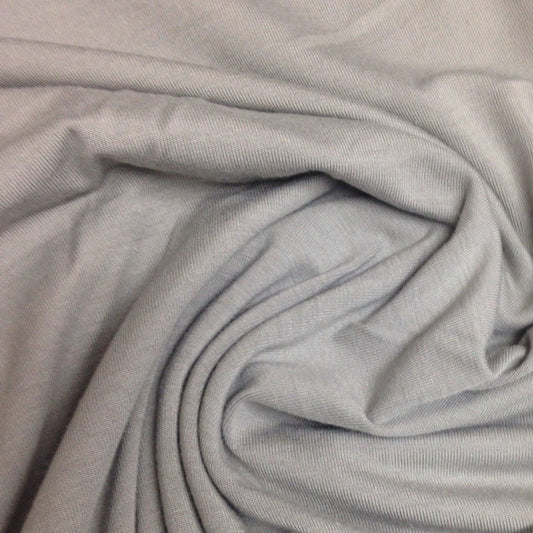 Gray Flint Bamboo/Spandex Jersey Fabric - Nature's Fabrics
