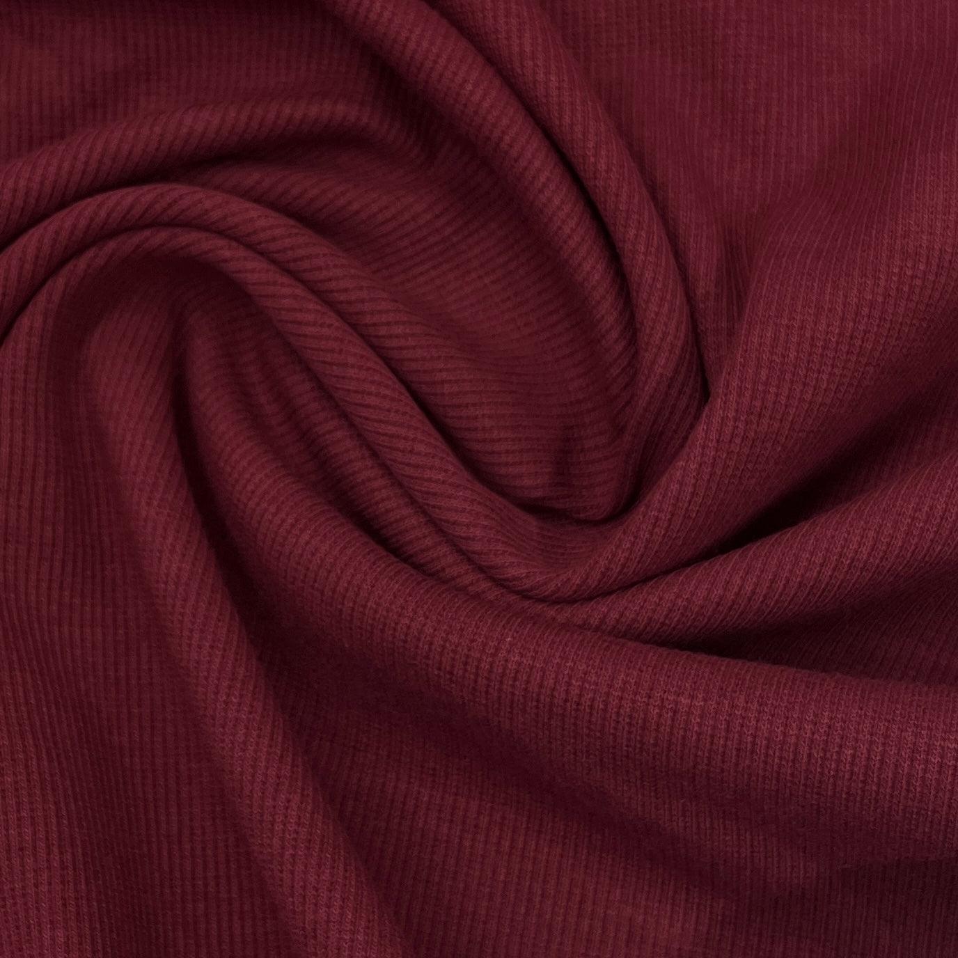 Heretic 2x2 Organic Cotton Rib Knit Fabric - Nature's Fabrics