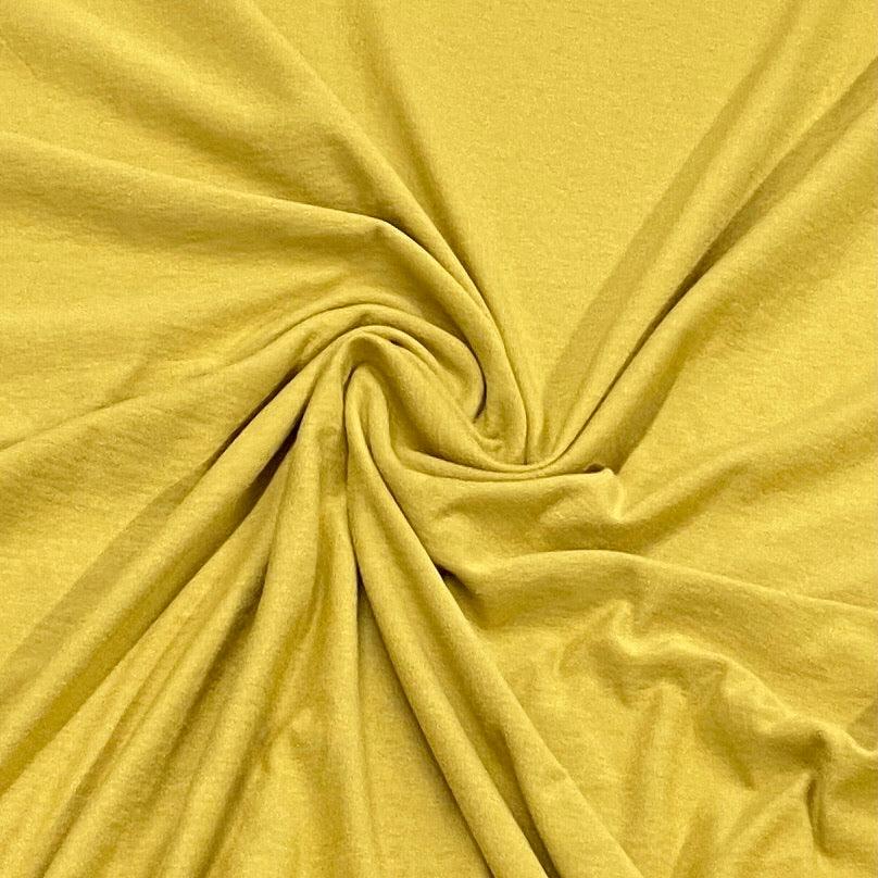 Honey Organic Cotton Jersey Fabric - 200 GSM - Grown in the USA - Nature's Fabrics