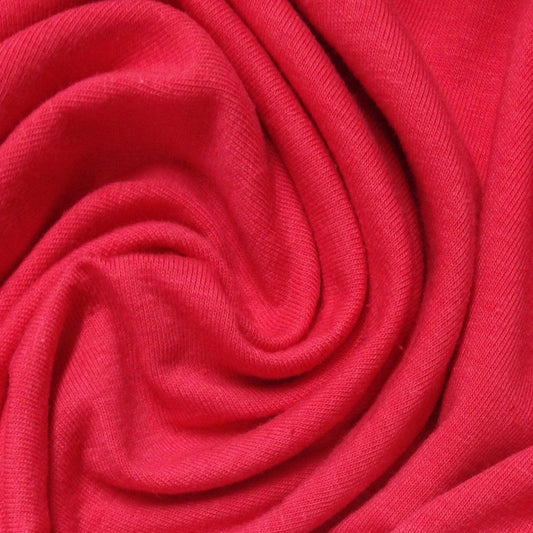 Hot Coral Cotton/Spandex Jersey 
