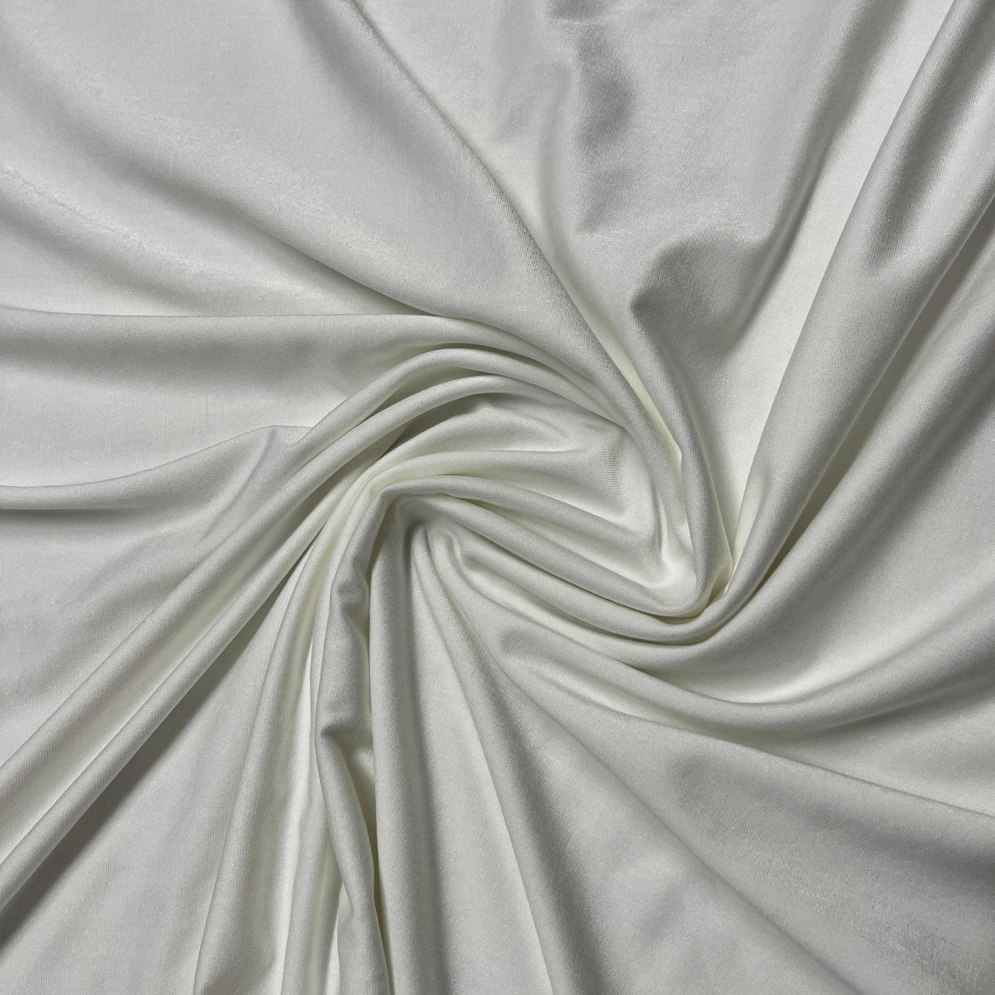 Ivory Bamboo/Spandex Jersey Fabric- 250 GSM by Telio - Nature's Fabrics