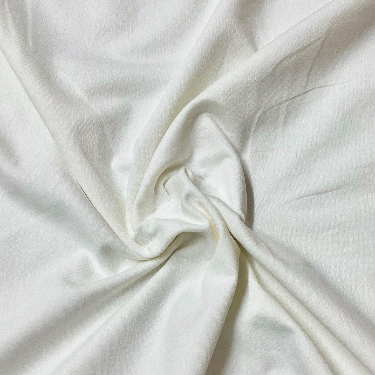 Ivory Cotton/Spandex Jersey Fabric - 200 GSM - Nature's Fabrics