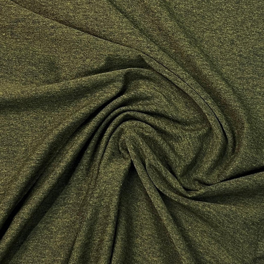 Khaki Rayon/Spandex Jersey Fabric - Nature's Fabrics