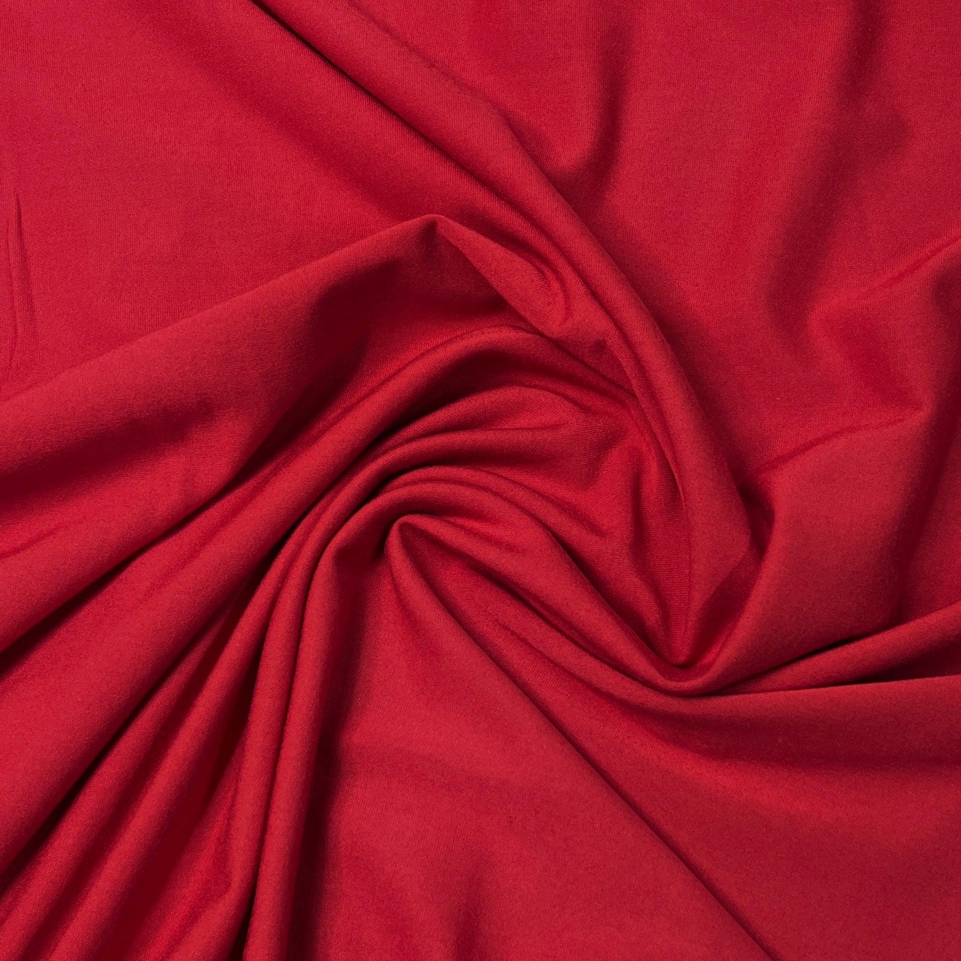 Ladybug Red Modal/Spandex Jersey Fabric - 235 GSM - Nature's Fabrics