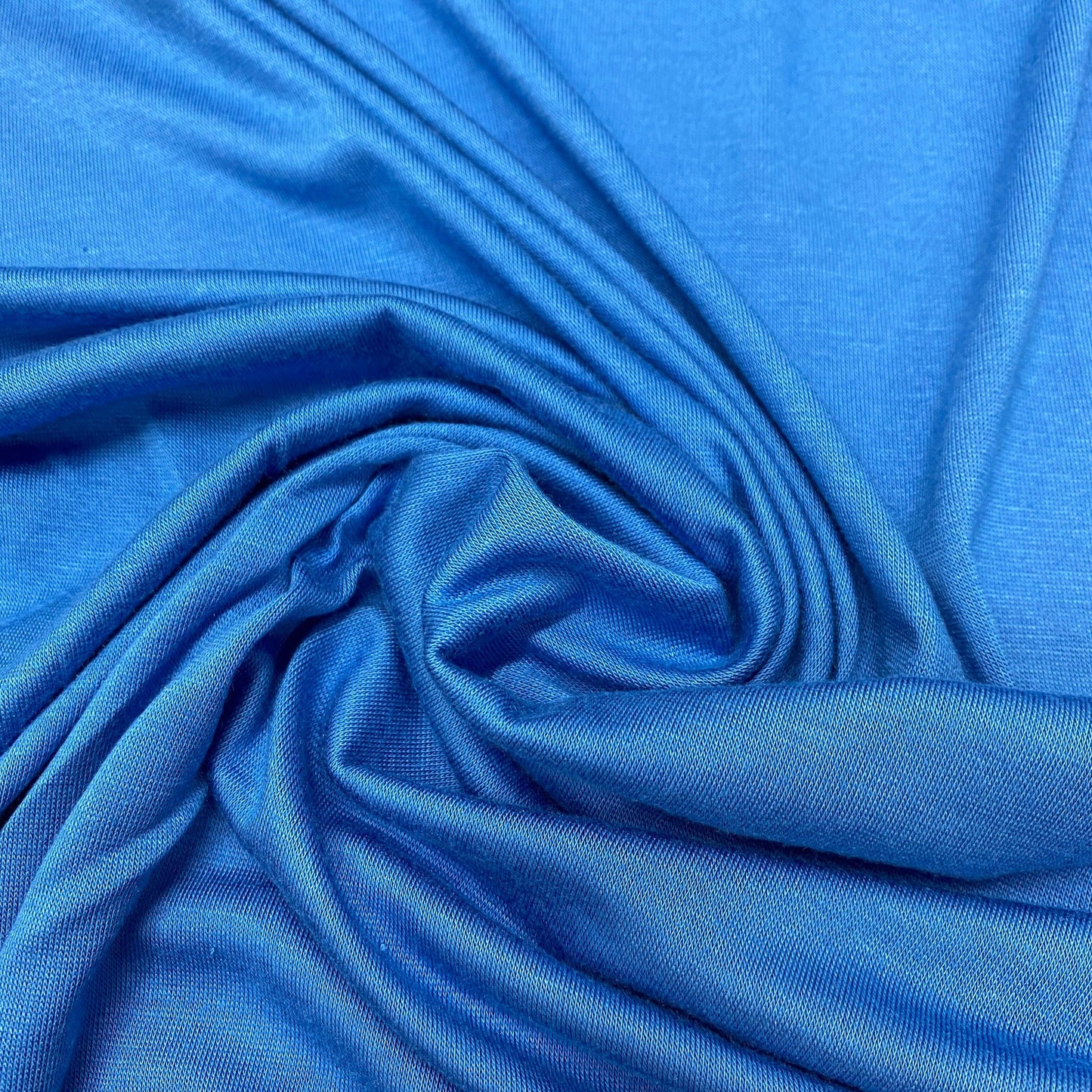 Laguna Blue Modal/Spandex Jersey Fabric - 165 GSM - Nature's Fabrics