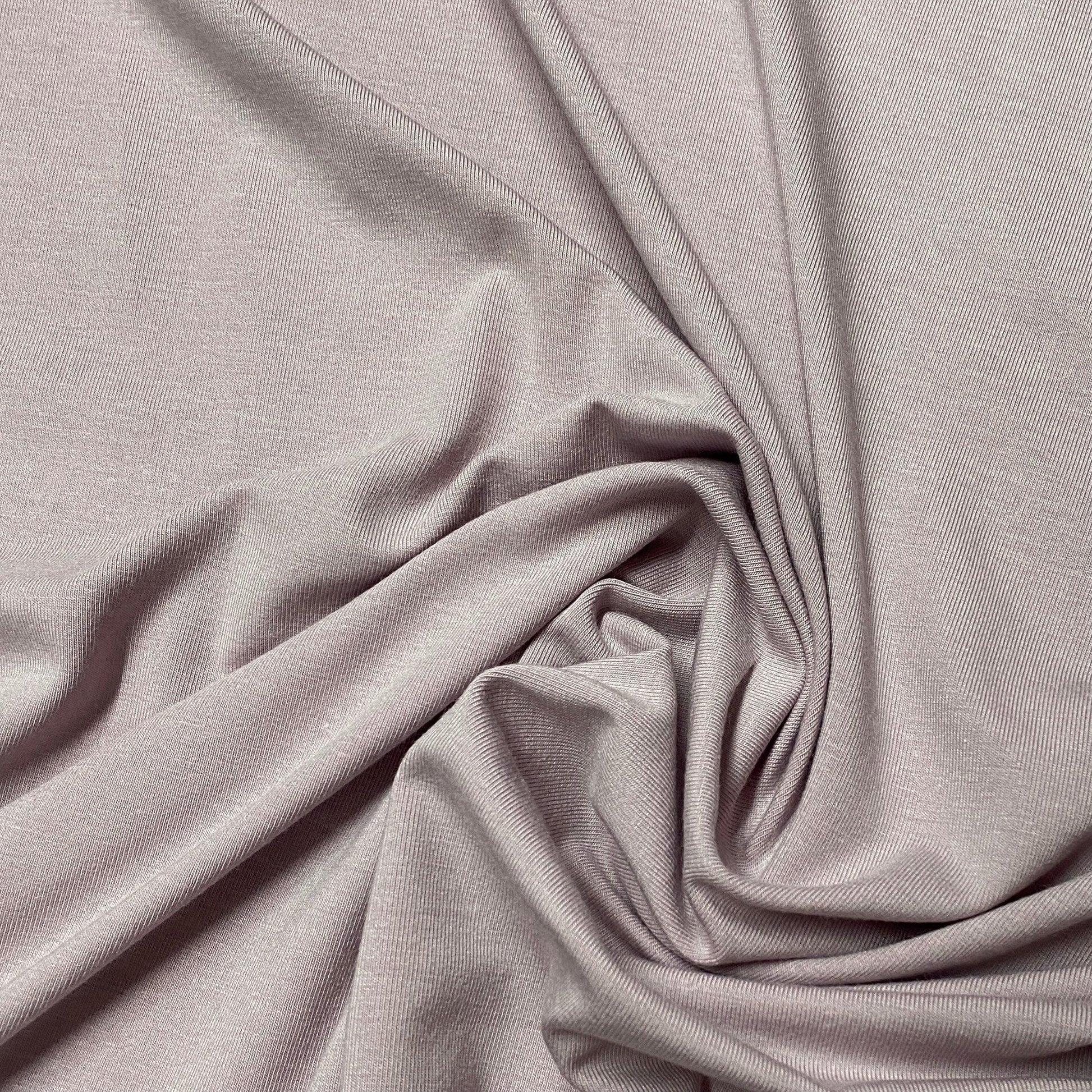 Lavender Bamboo/Spandex Feather Jersey Fabric - 150 GSM - Nature's Fabrics