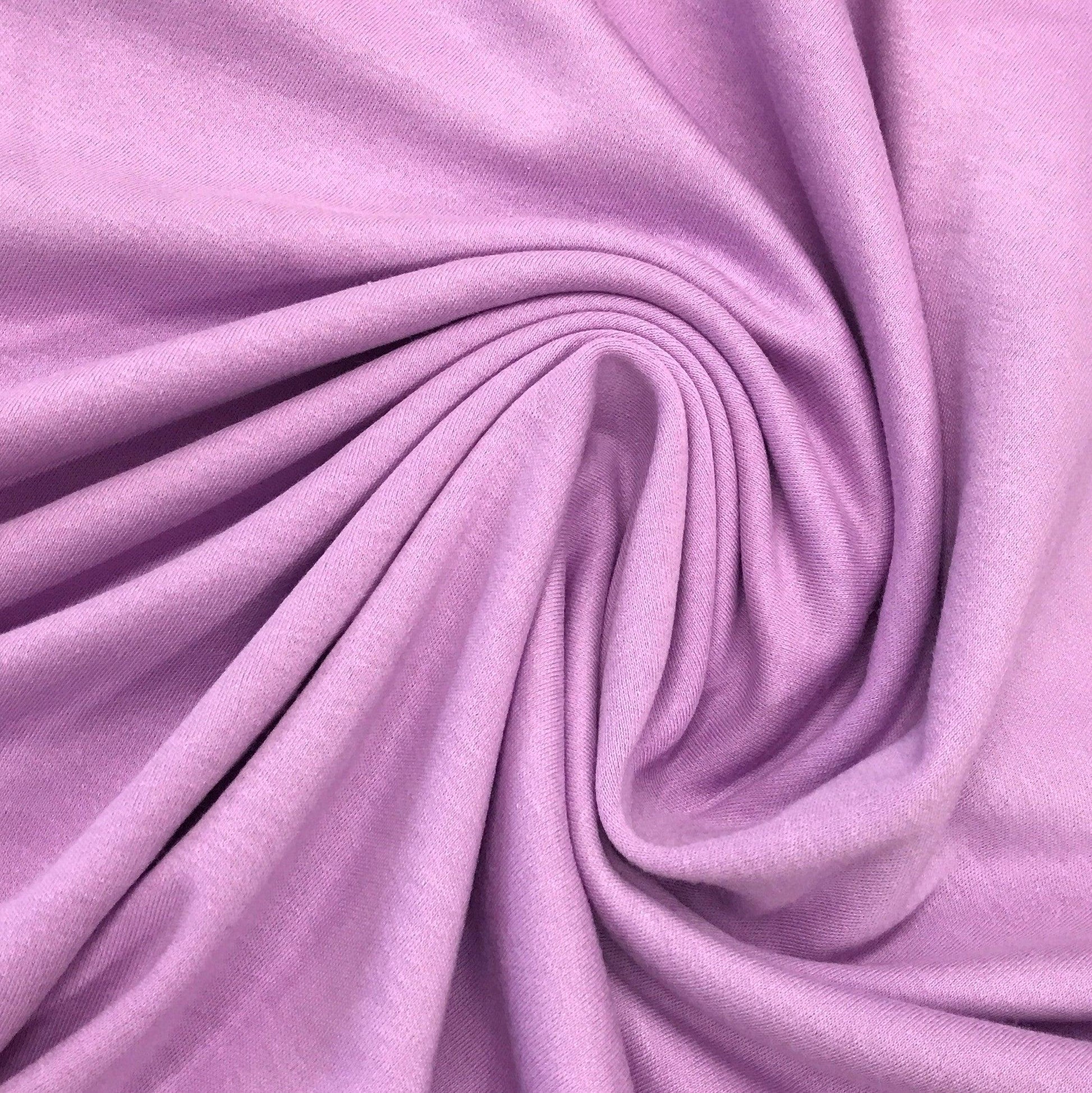 Lavender Cotton Interlock