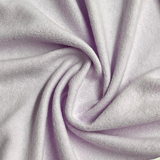 Lavender Fizz Cotton/Polyester Sherpa Fabric - Nature's Fabrics