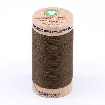 Lead Gray Organic Cotton Sewing Thread-4824 - Nature's Fabrics