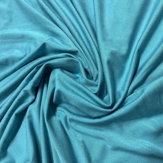 Light Aqua Bamboo/Spandex Jersey Fabric - 250 GSM by Telio - Nature's Fabrics