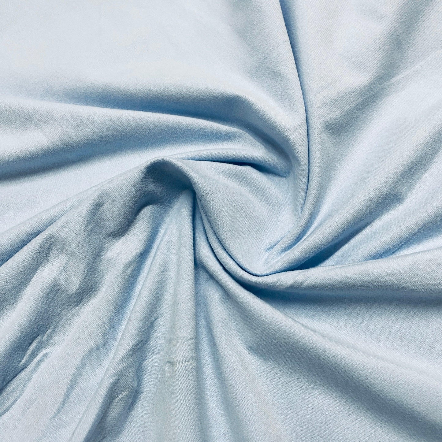 Light Blue Cotton/Spandex Jersey Fabric - 240 GSM - Nature's Fabrics