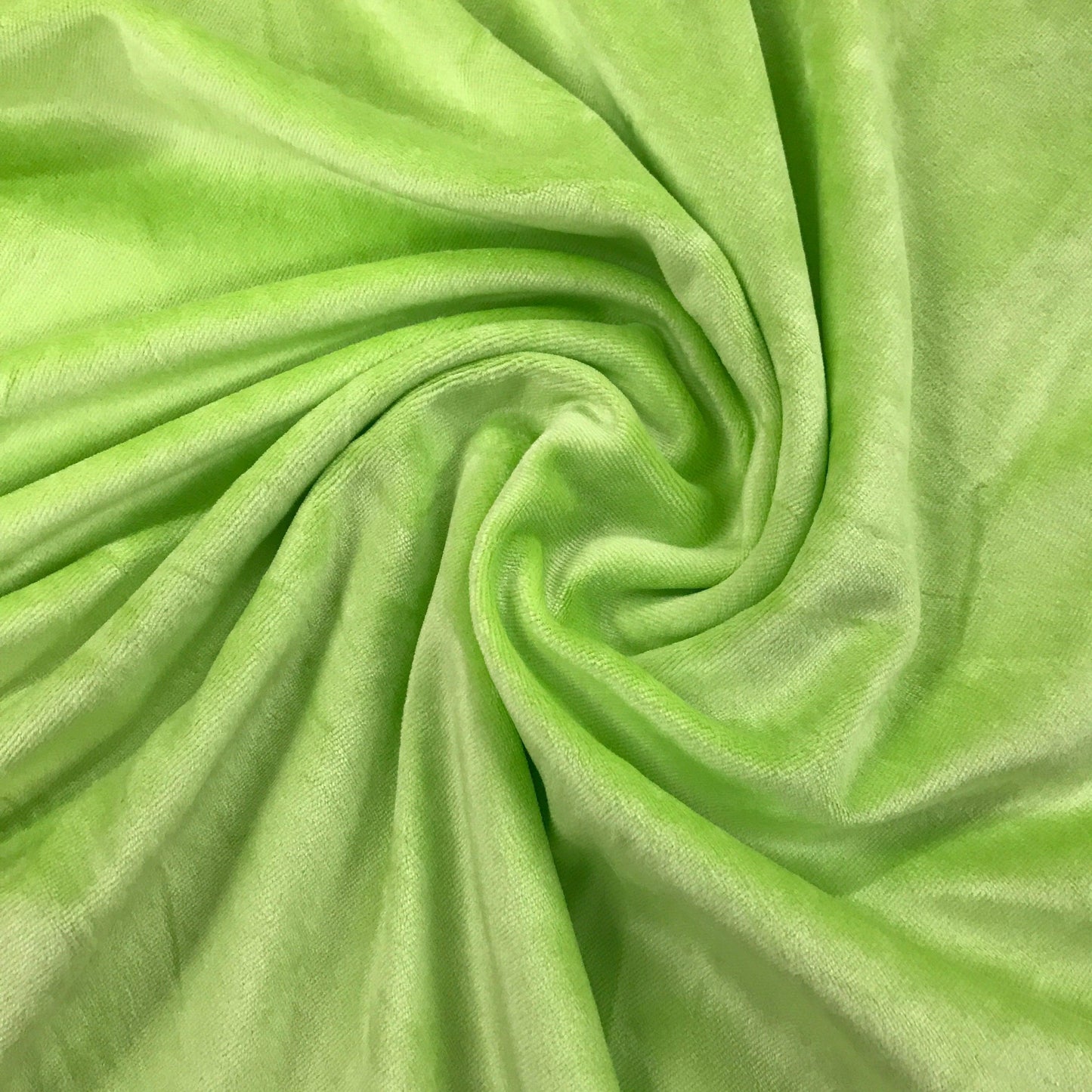 Light Green Bamboo Velour Fabric - Nature's Fabrics