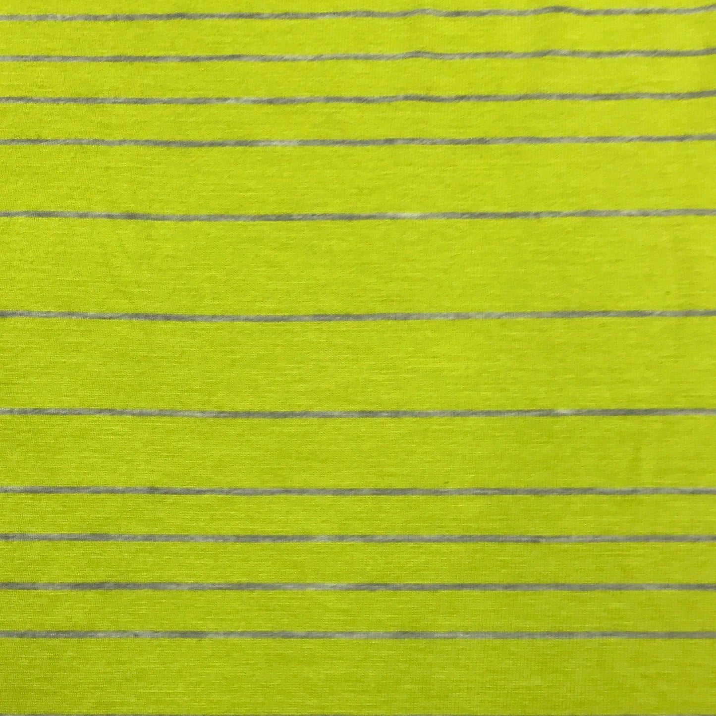 Lime and Gray Stripes on Bamboo/Spandex Jersey 