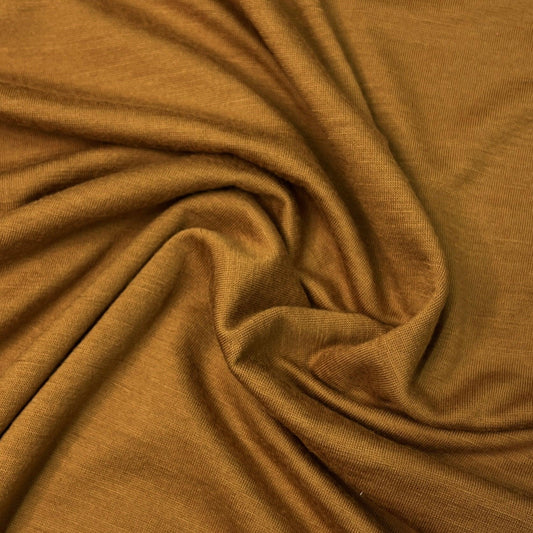 Marigold 100% Merino Wool Jersey Fabric - 200 GSM by Telio - Nature's Fabrics