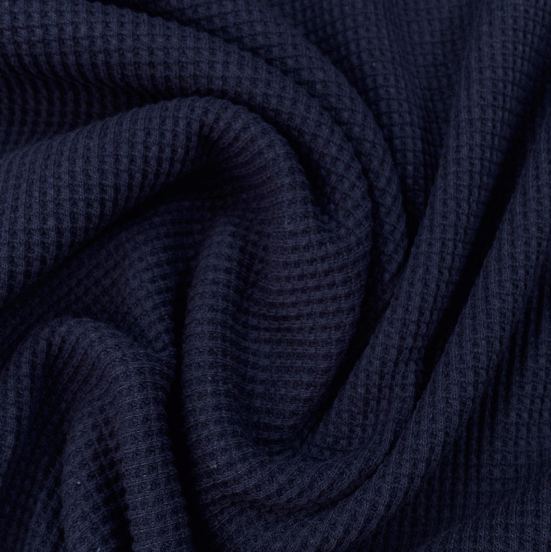 Marine Organic Cotton Thermal Fabric - Grown in the USA - Nature's Fabrics