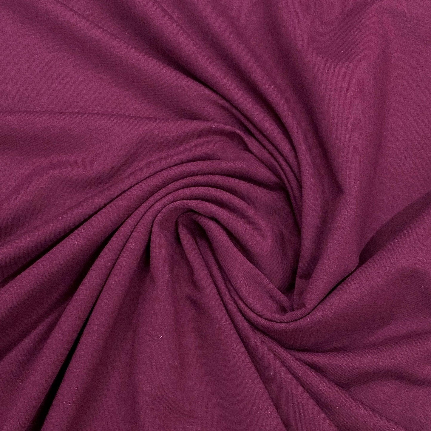 Merlot Bamboo Stretch Fleece Fabric - Nature's Fabrics