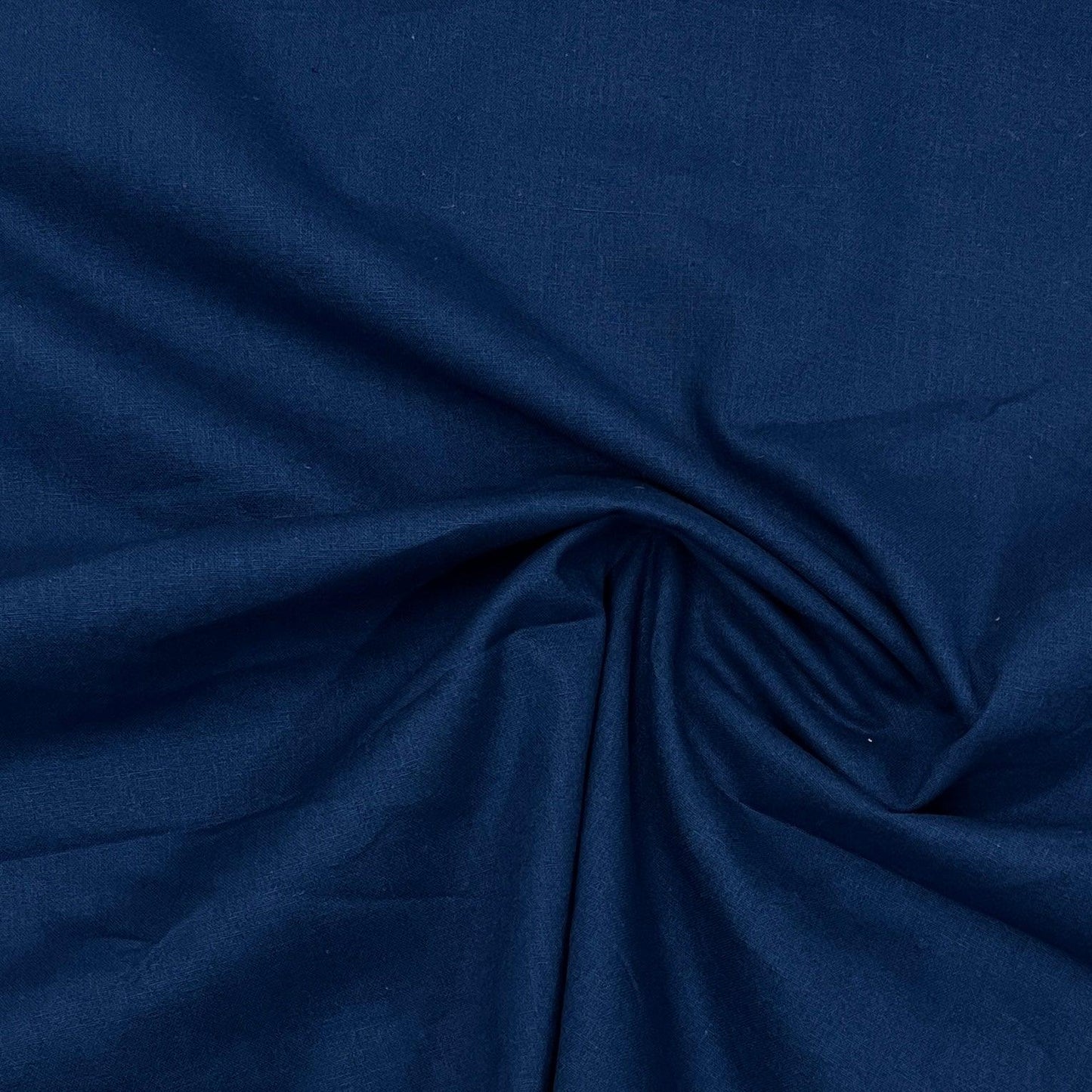 Fleet Blue Organic Cotton Fleece Fabric - 240 GSM - Grown in the USA