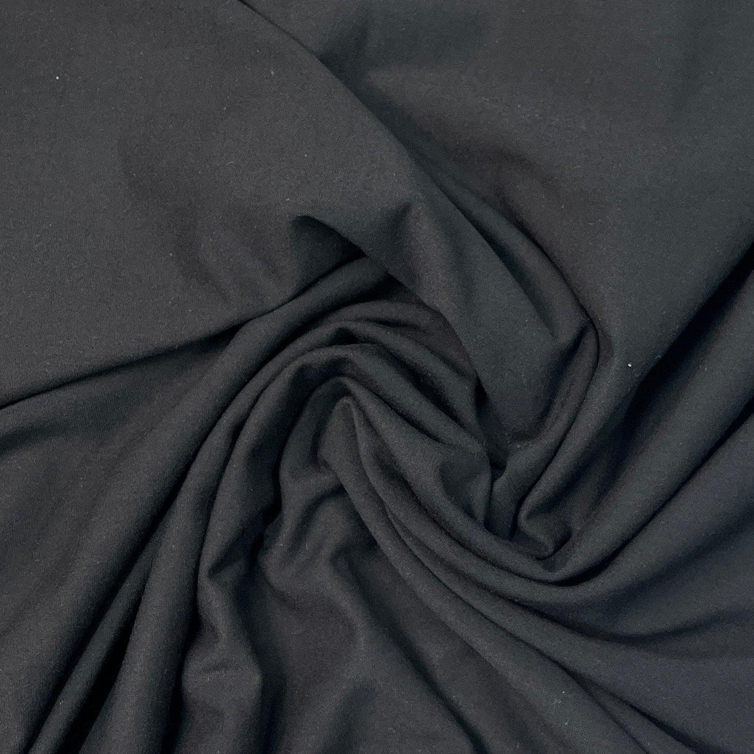 Midnight Rayon/Spandex Jersey Fabric - Nature's Fabrics