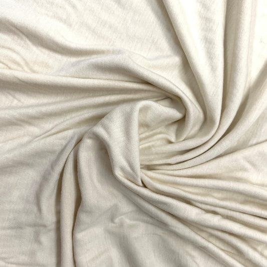 Natural Bamboo/Spandex Jersey Fabric - 240 GSM - Nature's Fabrics