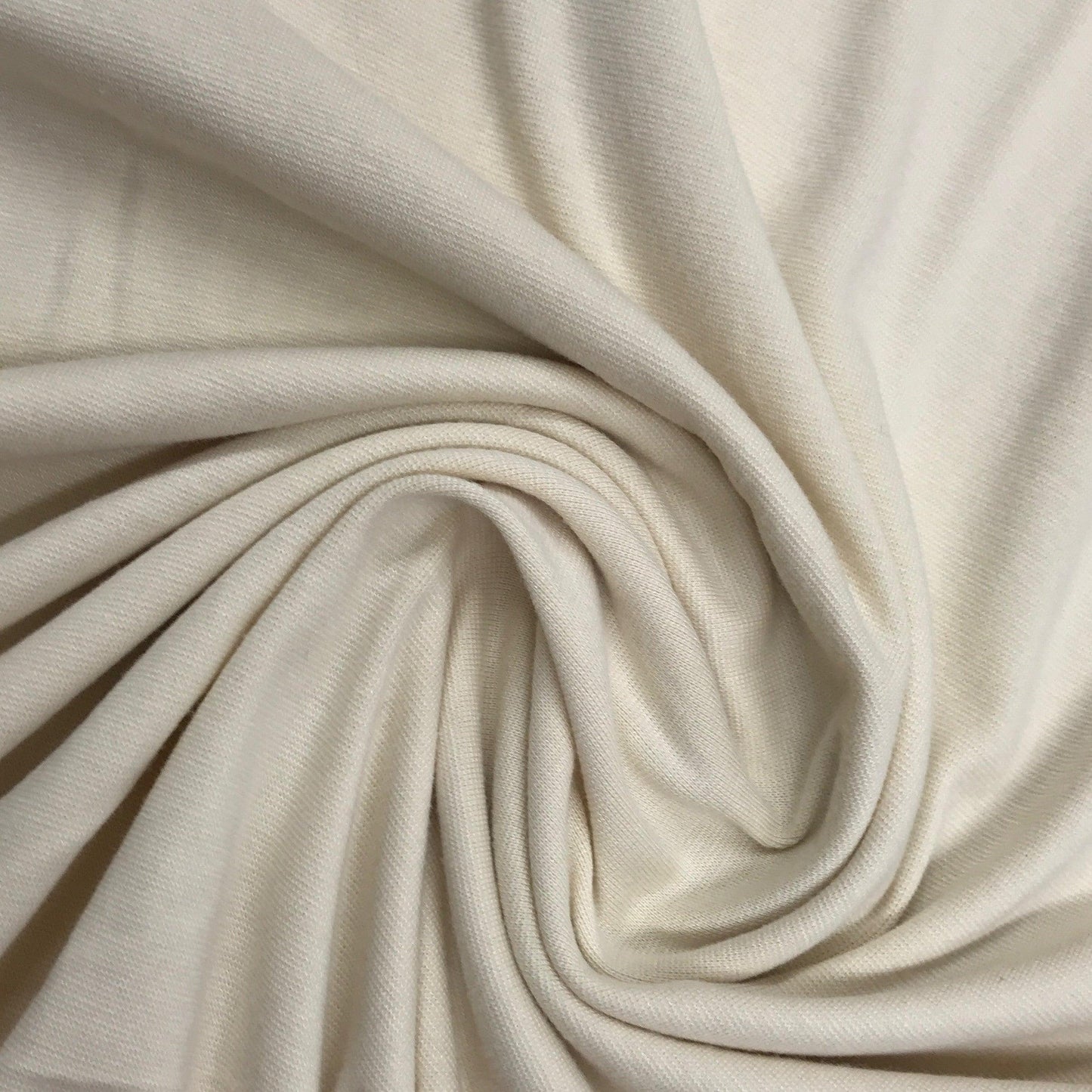 Natural Bamboo/Spandex Rib Knit Fabric - Nature's Fabrics