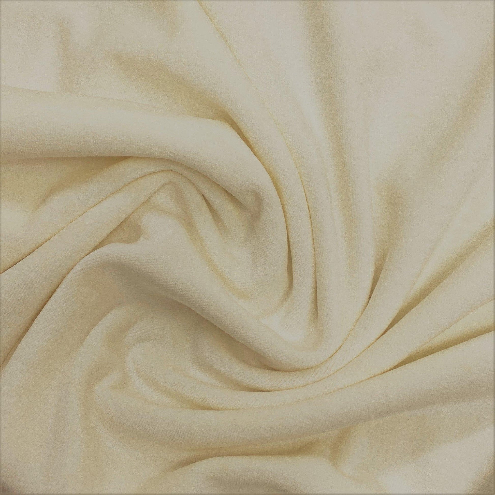 Natural Hemp Cotton Velour Fabric - Nature's Fabrics