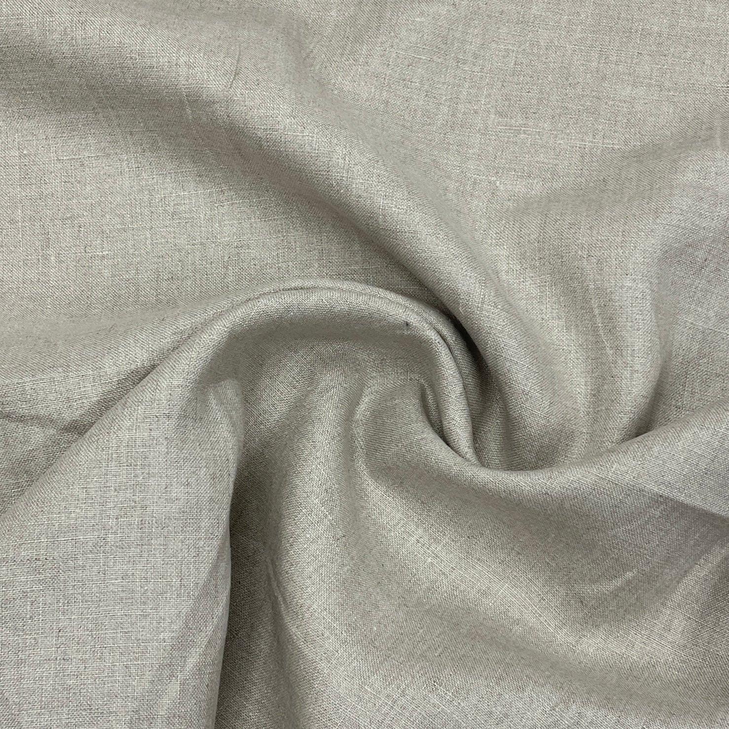 Natural Linen Woven Fabric - 200 GSM - Nature's Fabrics