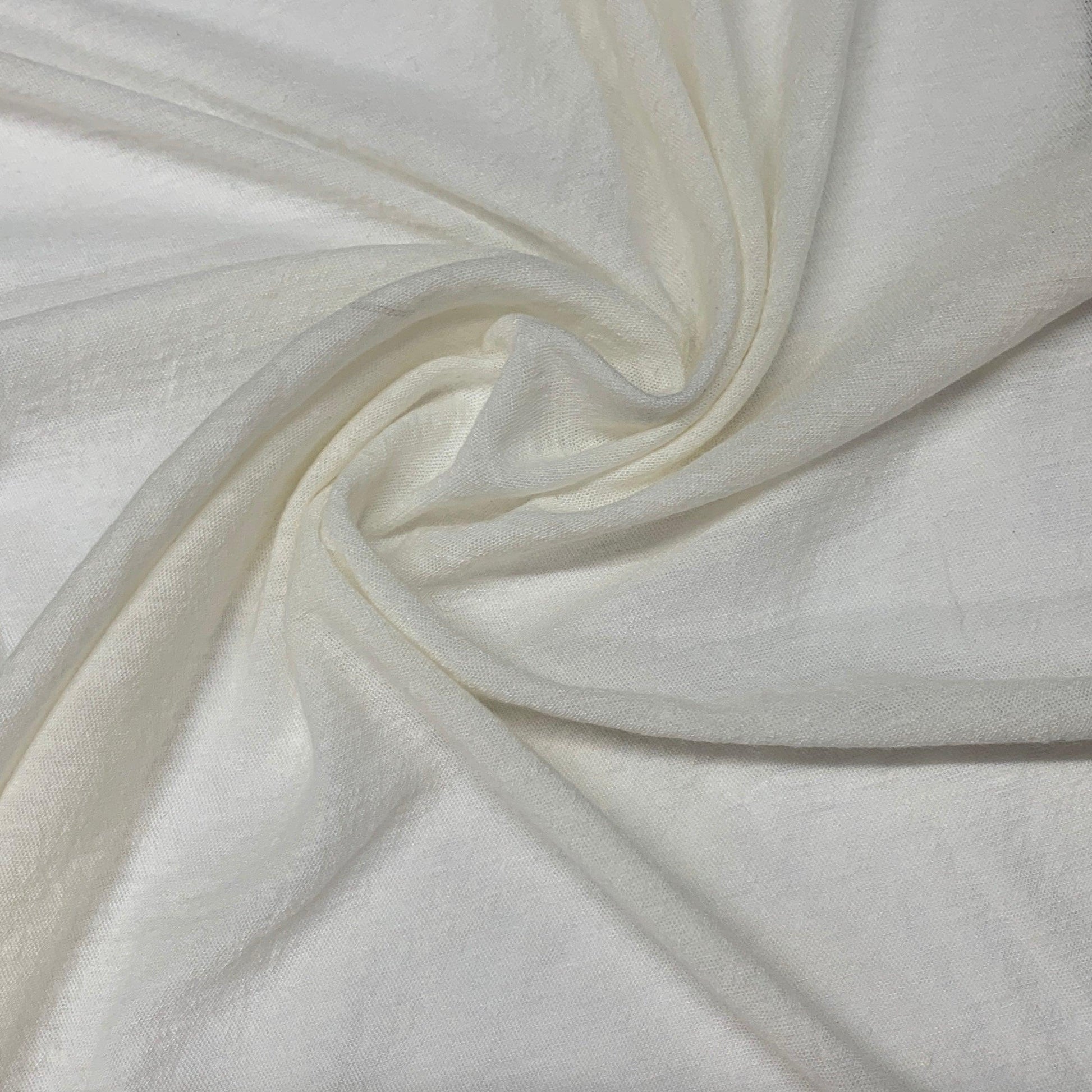 Natural Merino Wool/Cotton Jersey Fabric - 120 GSM - Nature's Fabrics