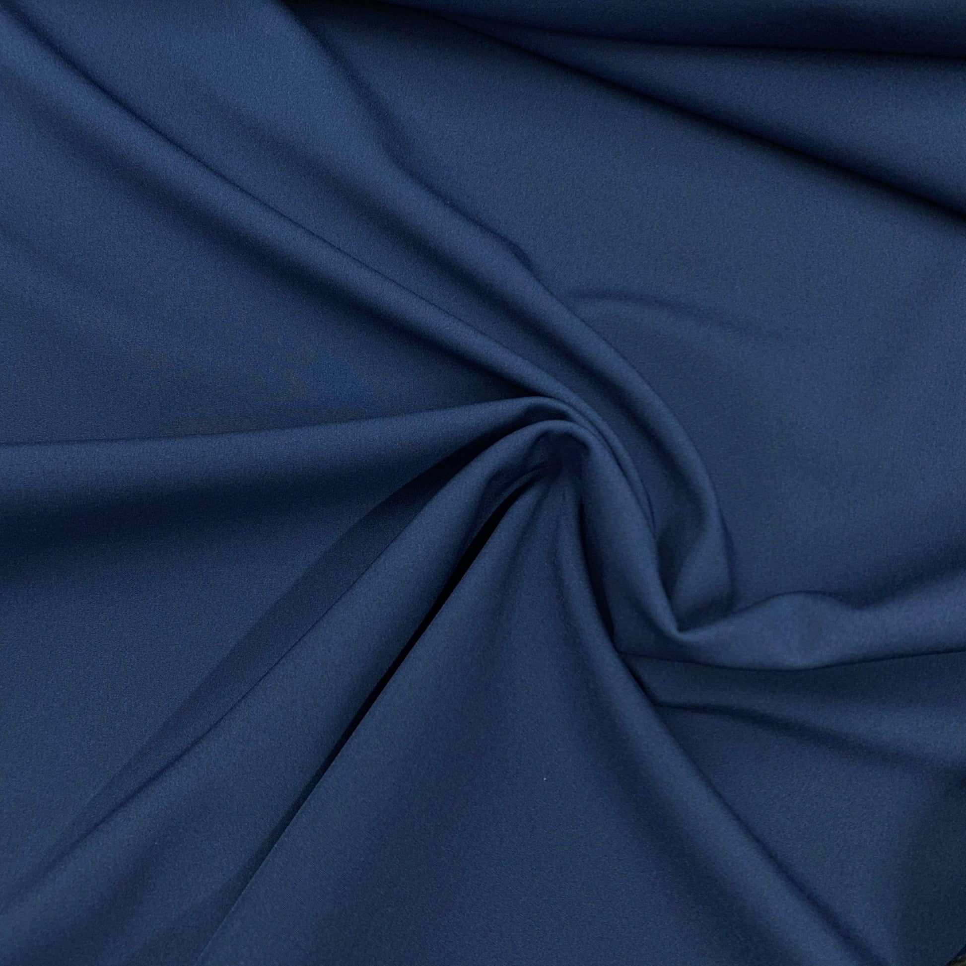 Navy and Black Softshell Fabric - Two Sides - Nature's Fabrics