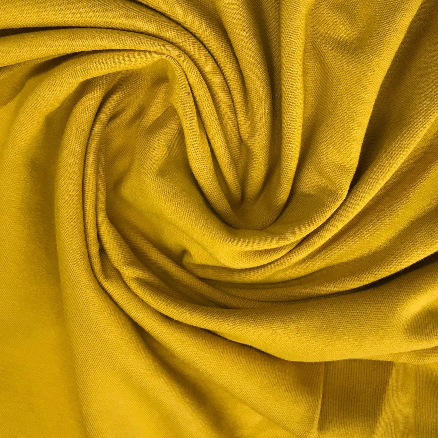 Nugget Gold Bamboo Stretch French Terry Fabric - 265 GSM - Nature's Fabrics