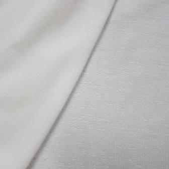 Off-White Bamboo Stretch French Terry Fabric - 280 GSM - Nature's Fabrics