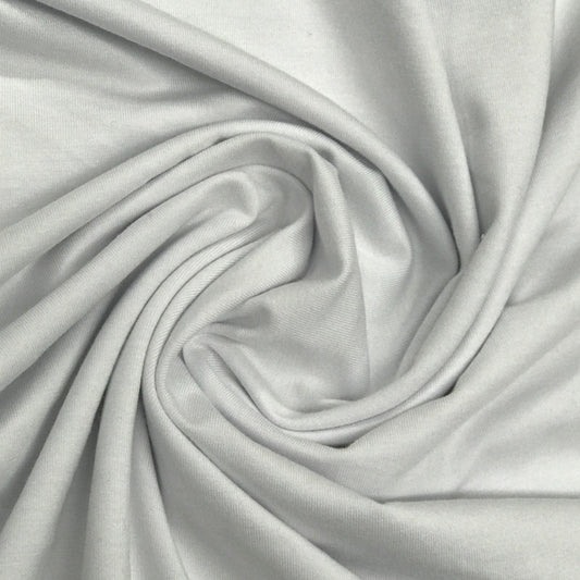 Off-White Bamboo/Spandex Jersey Fabric - 325 GSM - Nature's Fabrics