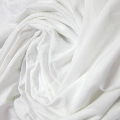 Off-White Organic Cotton Interlock Fabric - Nature's Fabrics