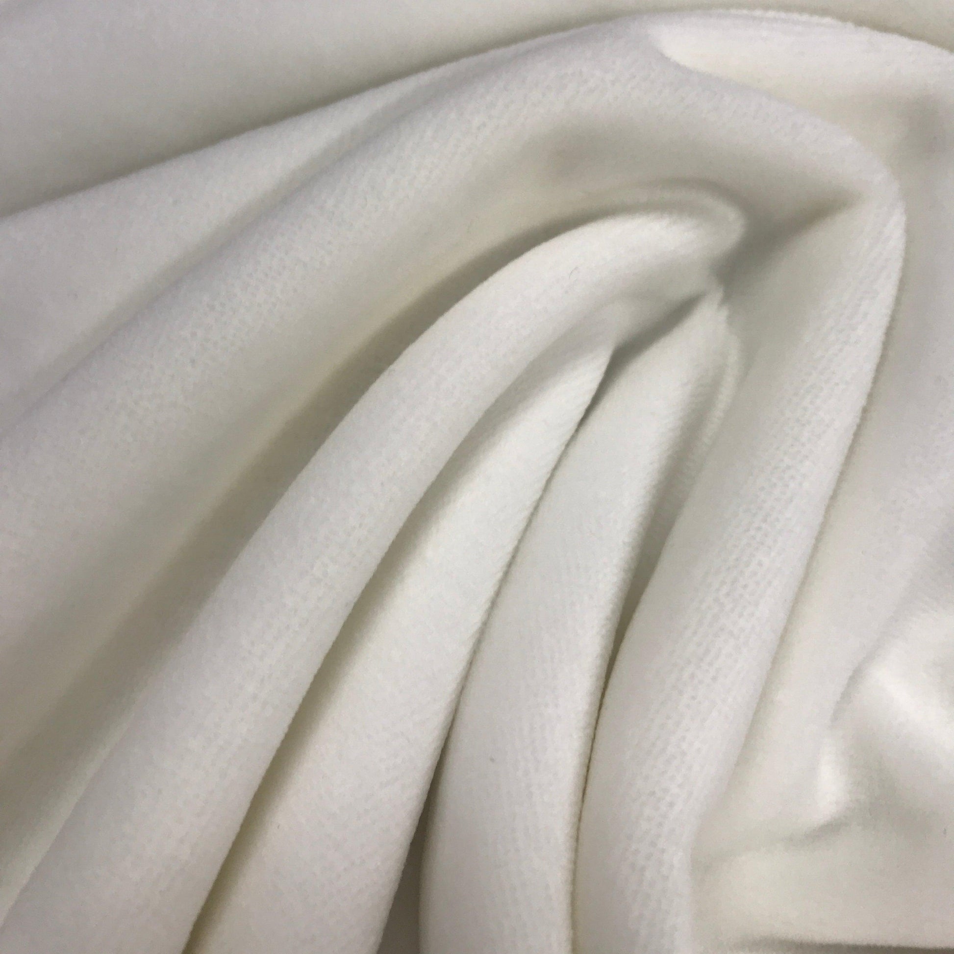 Off-White Organic Cotton Velour Fabric, $10.59/yd, 15 yards - Nature's Fabrics
