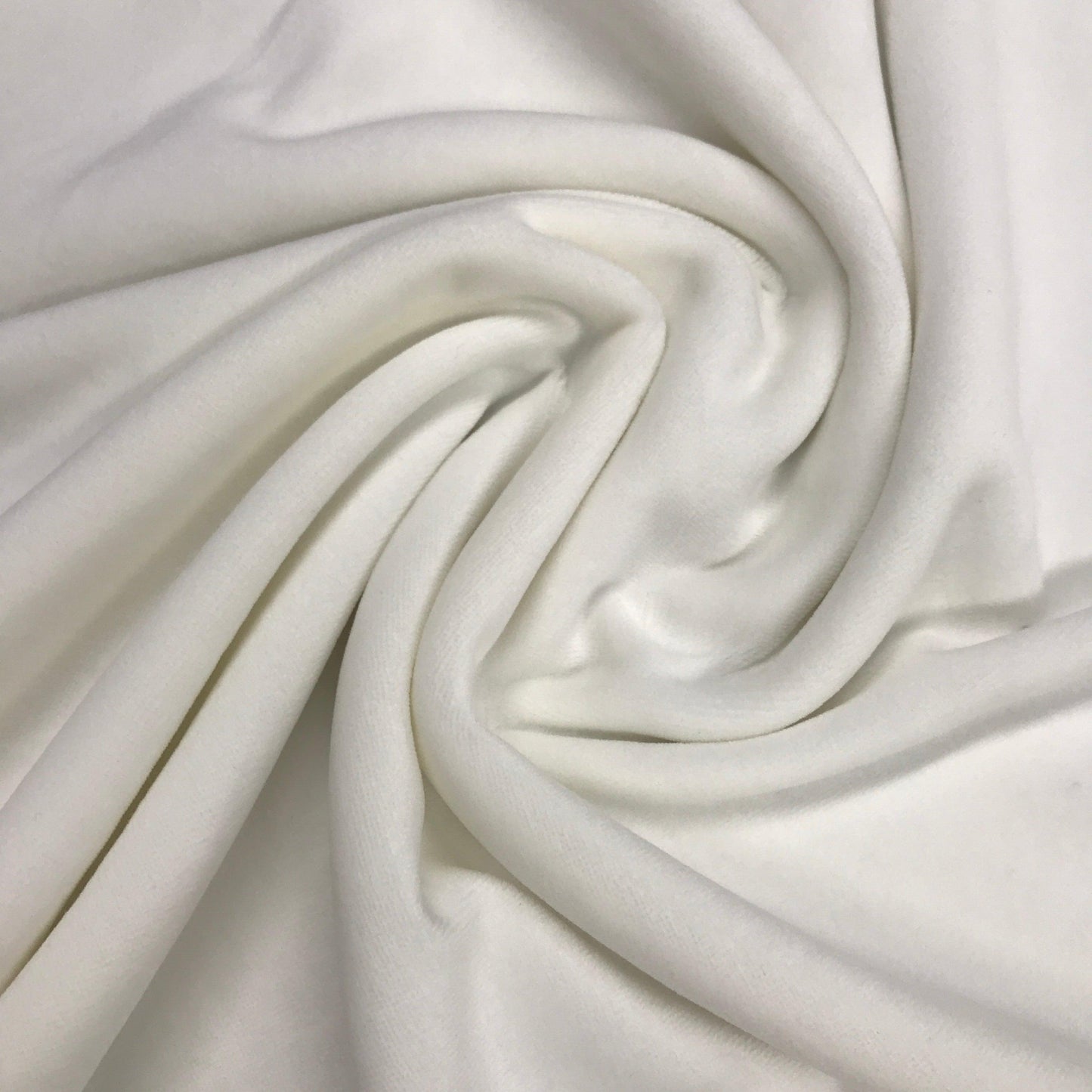 Off-White Organic Cotton Velour Fabric, $8.59/yd - Rolls - Nature's Fabrics
