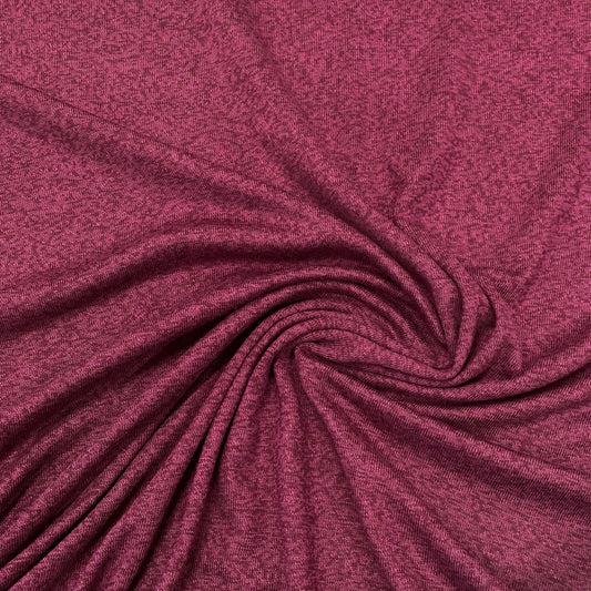 Oxblood Tencel/Modal Sweater Knit Fabric - Nature's Fabrics